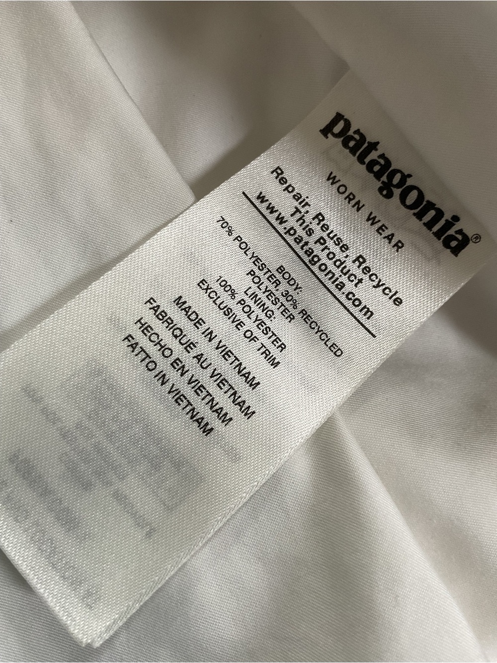 Patagonia Los Gatos Fleece Vest Birch White BCW Medium Fall 2019 - Picture 11 of 14